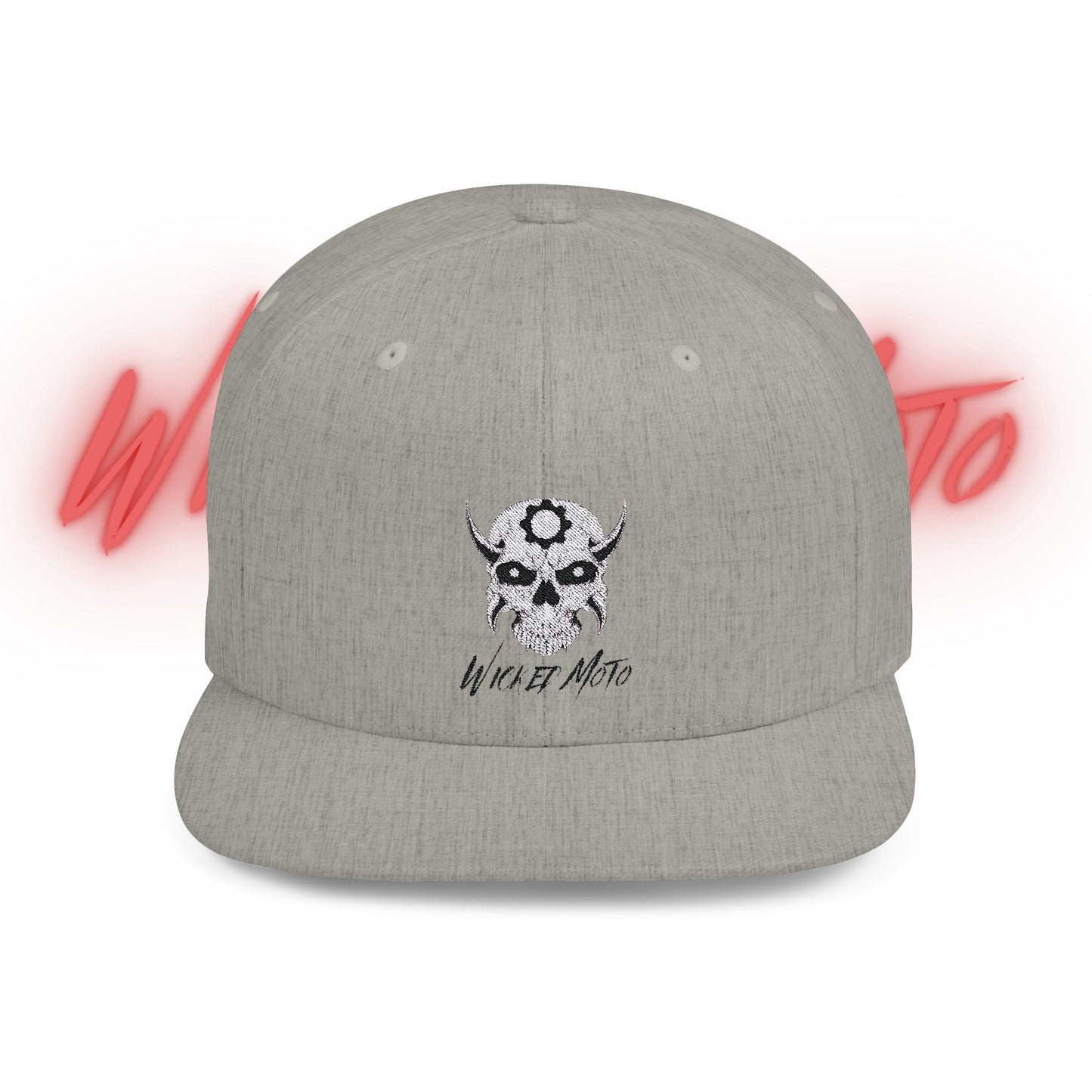 Wicked Moto Signature Flat Bill Snapback