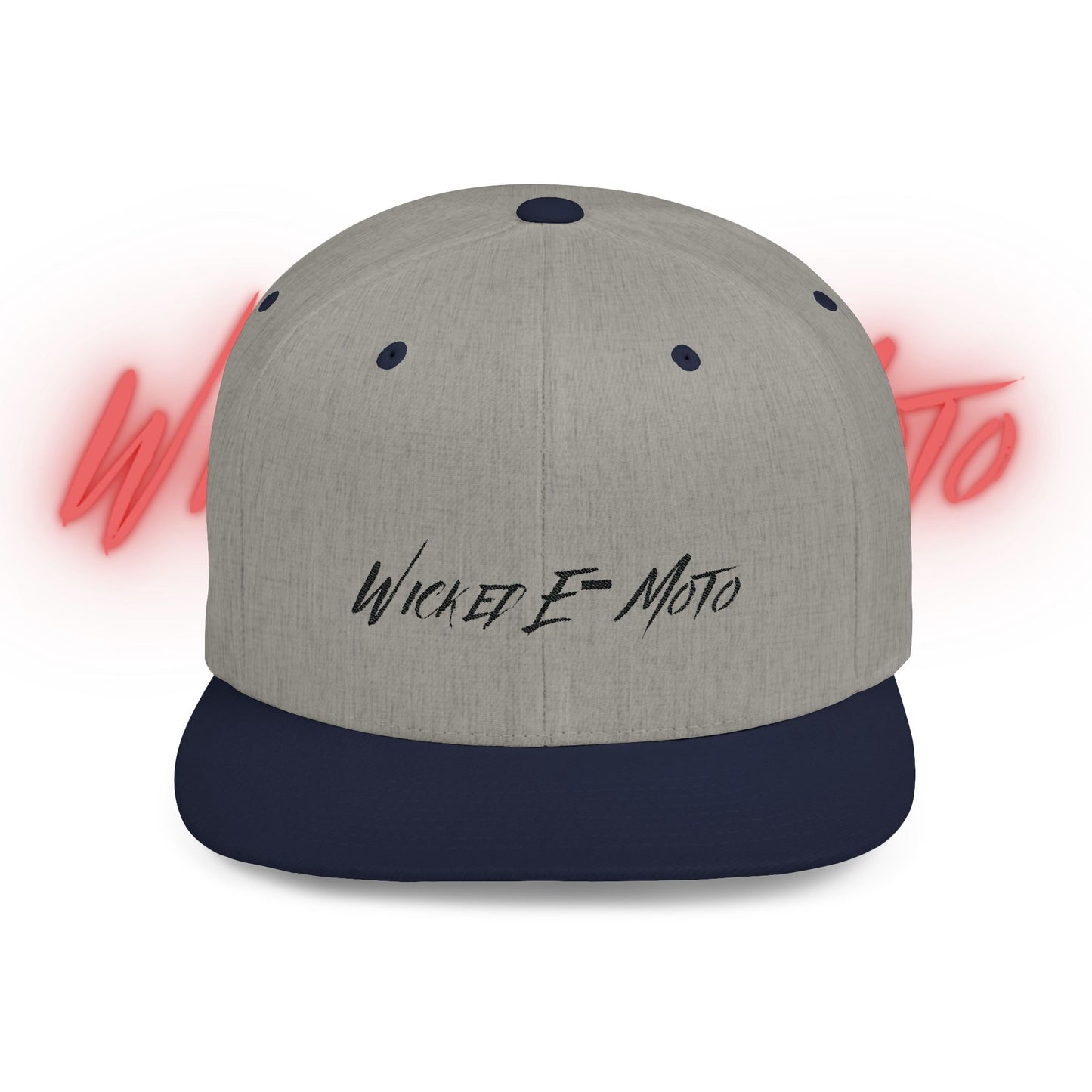 Wicked E-Moto Flat Bill Snapback