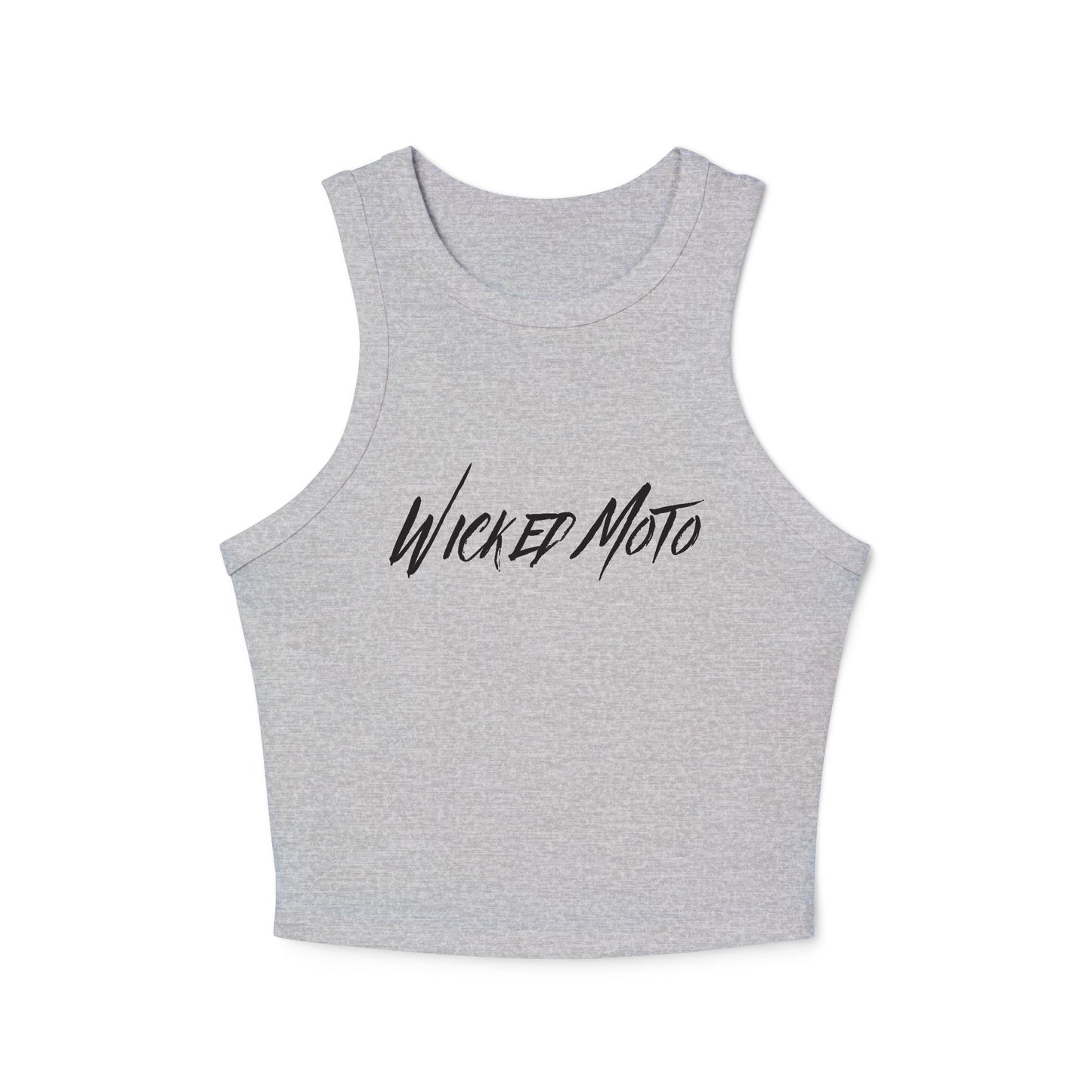 Wicked Moto Customs Women's Micro Rib Racer Tank Top