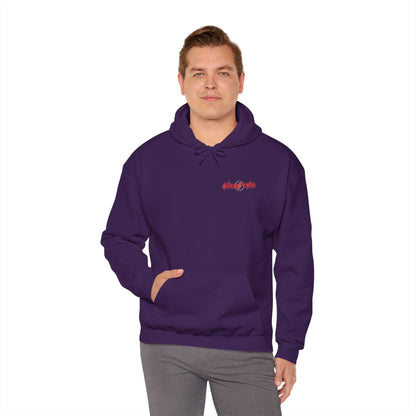 Wicked E-Moto Rear logo Unisex Heavy Blend™ Hooded Sweatshirt