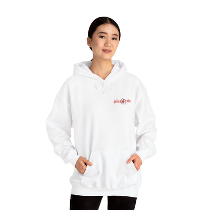 Wicked E-Moto Rear logo Unisex Heavy Blend™ Hooded Sweatshirt