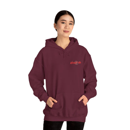 Wicked E-Moto Rear logo Unisex Heavy Blend™ Hooded Sweatshirt