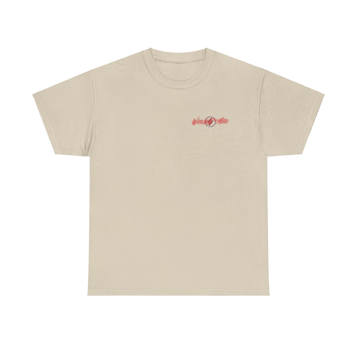 Wicked E-Moto Rear Logo Unisex Heavy Cotton Tee