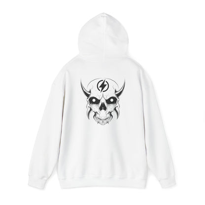 Wicked E-Moto Rear logo Unisex Heavy Blend™ Hooded Sweatshirt